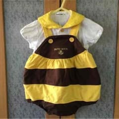 ゆきまる様専用☆【Pettit Nous】ハチさんコスチューム ロンパースセットのサムネイル