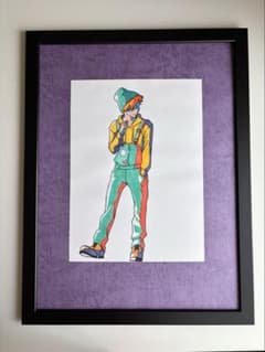 カラフルなイラスト絵画のサムネイル