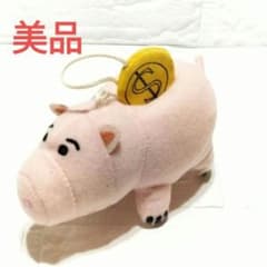 미품 토이 스토리 햄 돼지의 돼지 저금통 인형 키 체인 마스코트