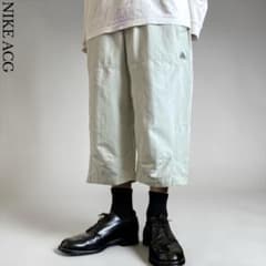 00s NIKE ACG ワイドナイロンショーツ Lサイズ 刺繍ロゴ Y2K 00s NIKE ACG ワイドナイロンショーツ Lサイズ 刺繍ロゴ Y2K - メルカリ