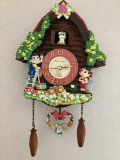 ペコちゃん☆振り子時計☆非売品 - メルカリ