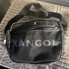 KANGOL ショルダーバッグ ブラックのサムネイル