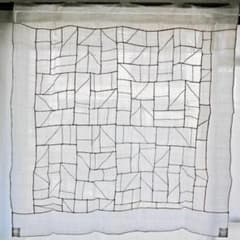 韓国 ポジャギ アンティーク布 正方形 棒通しあり 100×100cm - メルカリ