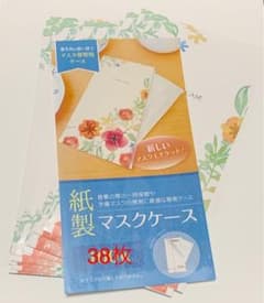 紙製マスクケース　38枚のサムネイル