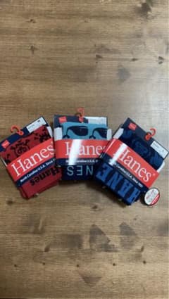 「Hanes」ボクサーブリーフ(前閉じ)3枚セットのサムネイル