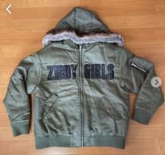 値下げ！ジディ　ZIDDY  MA-1ジャンパーのサムネイル