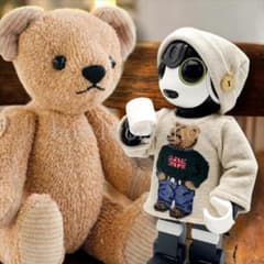 ロボホン RoBoHoN ロボホンの服ハンドメイド くまちゃんロンT＆