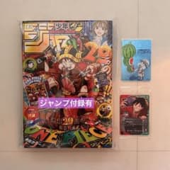 少年ジャンプ 33号 本誌セット 肉ルフィ ナツコミ 一番くじ プロモ