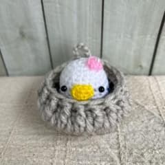セキセイインコ あみぐるみのサムネイル