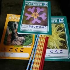 ノート、鉛筆セットのサムネイル