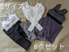 ヨガウェア上下6点セットのサムネイル