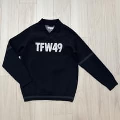 新品 TFW49 ニットポロ 長袖 カットソー 黒 セーター ゴルフ 秋冬 m76904457341_1.jpg?1767103796