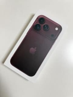 未開封 iPhone 18Pro 256Gb バーガンディAppleSIMフリーのサムネイル
