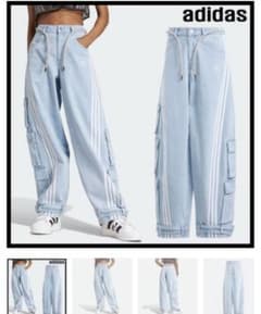 大人気❗️adidasoriginalsWADILENIUMDENIMカーゴパンツのサムネイル