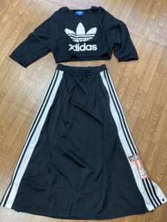 adidas 人気即完売だった ロングスカート 希少サイズL Adibreakのサムネイル