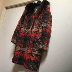 値下げ！ グレースクラス wool ファー コートのサムネイル