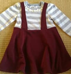 完全未使用品★anyFAM★ジャンバースカートのサムネイル