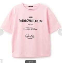 BYLOVEiT　おしゃれテキストTシャツのサムネイル