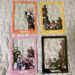 THE 仮面ライダー展 クリアフォトフレーム 4種セットのサムネイル