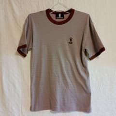 HARLEM STORE ボーダー リンガーTシャツのサムネイル