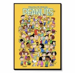 기간 한정[해외/인테리어]”PEANUTS” 필름 포스터 A3 사이즈