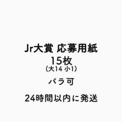 Jr大賞 応募用紙のサムネイル