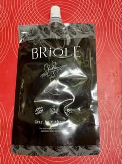 BRiOLE 白髪染めシャンプー ヘアカラー オニキスブラック250g - メルカリ