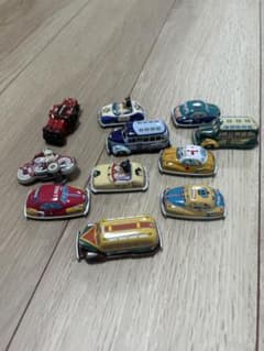 ブリキミニカー など11台セットのサムネイル