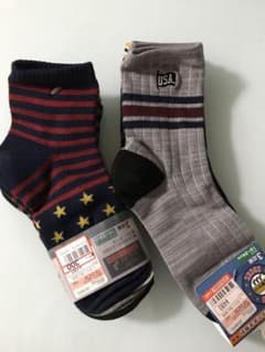 キッズ靴下3足セットを２つのサムネイル