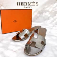 未使用級HERMES オアジス サンダル ミュール　付属品完備