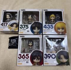 進撃の巨人 ねんどろいど5体セット - メルカリ