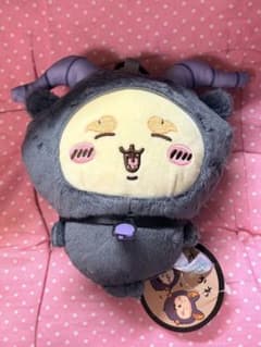 ちいかわ ハロウィンがまぐちポーチ シーサー　ぬいぐるみのサムネイル