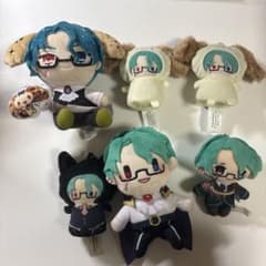 悪魔執事と黒い猫 ぬいぐるみ ナックシュタイン 6点セットのサムネイル