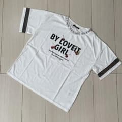 バイラビット 袖メッシュチェリー×ロゴTシャツ 150のサムネイル