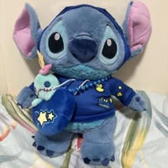スティッチ ぬいぐるみ 星柄の服付きのサムネイル
