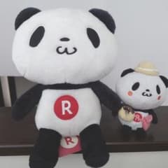 お買いものパンダ 楽天パンダ 初代 二点セット 旧ロゴ - メルカリ