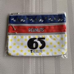スヌーピー 65周年 スリージップポーチのサムネイル