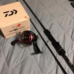ダイワ　月下美人MX LT2000S + スラッシュ　メバリングロッドのサムネイル