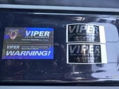 viper バイパー　セキュリティ　ステッカーのサムネイル