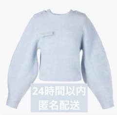 12/14まで【美品】Bibiy. ビビィDORIAN KNIT　ドリアンニット Bibiy. ビビィDORIAN KNIT ドリアンニット ブルー - メルカリ