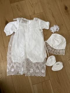 新生児　ベビー セレモニードレス 退院着　お宮参りのサムネイル