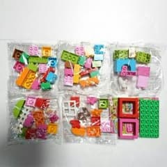 chi様専用☆新品未開封 レゴデュプロ ピンクのコンテナデラックス 中身のサムネイル