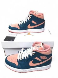エアジョーダン 1 ミッドAIRJORDAN1MIDアトモスグリーン24.5 エアジョーダン 1 ミッドAIRJORDAN1MIDアトモスグリーン24.5 - メルカリ