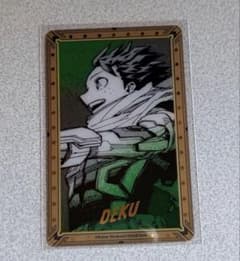 ヒロアカ展 原画展 箔押しクリアカード 緑谷出久 - メルカリ