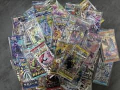 ポケカ、絶版パック　セット売り　バラ， ケース付きのサムネイル