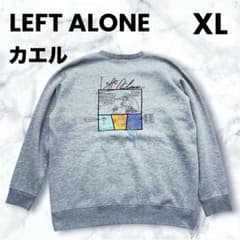【完売レア/XL】レフトアローン スウェット カエル刺繍 ゆるダボ グレー