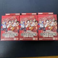 ONE PIECEカードゲーム スタートデッキ エース&サボ&ルフィ 3個セットのサムネイル