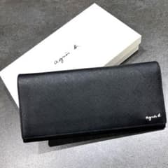 【美品】agnes b アニエスベー 長財布 ロングウォレット