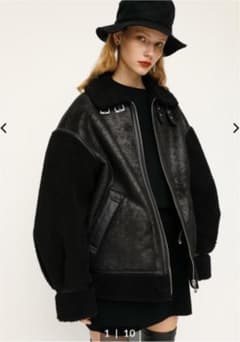 SLY OVER SIZE B-3 ブラックのサムネイル