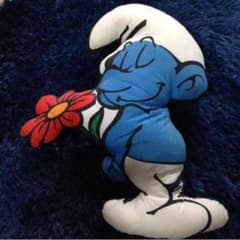 ☆値下げ☆スマーフクッションのサムネイル